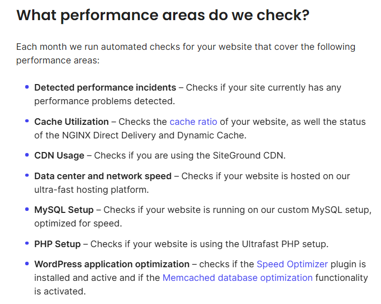 siteground performance check