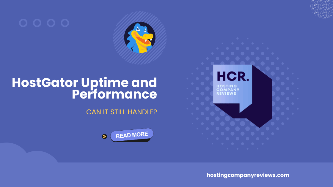HostGator Uptime and Performance