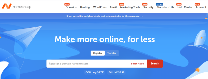 Namecheap Review