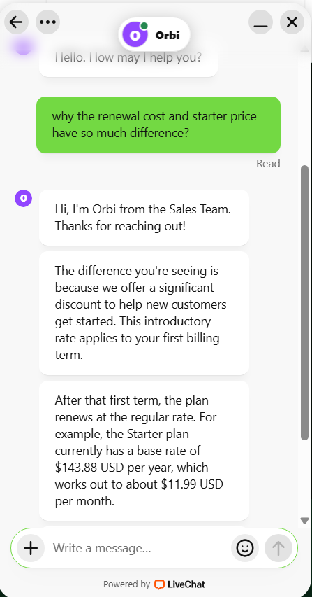 A2 Hosting Chat Support Quality