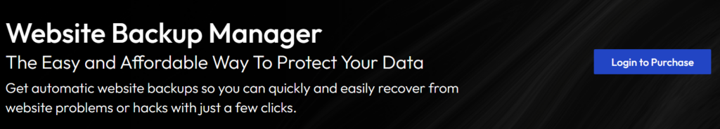 Backup - InMotion