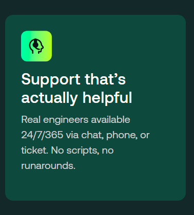 Hosting.com Support Available