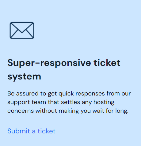 Submit Ticket - MilesWeb