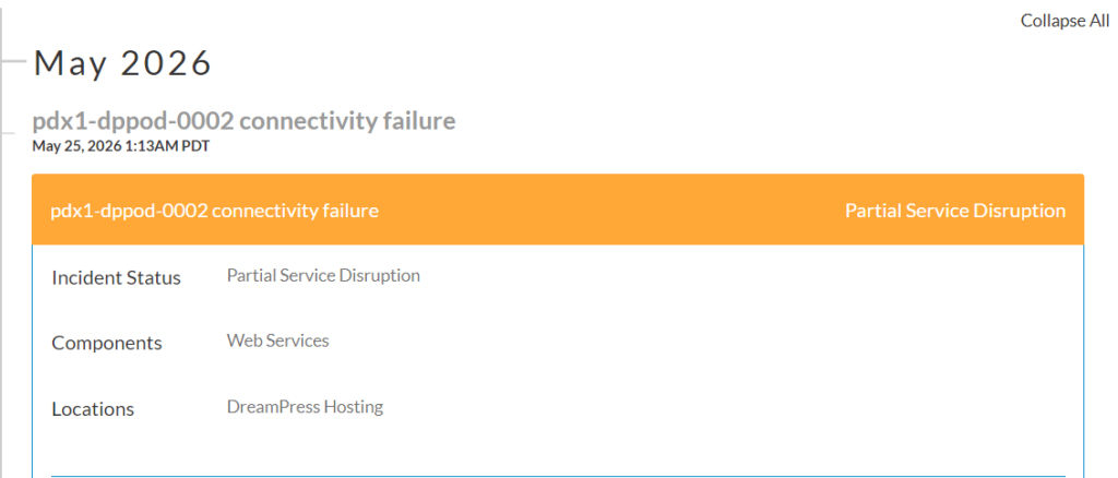 Uptime - DreamHost