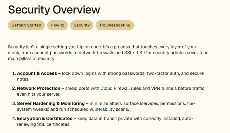 Liquid Web Security